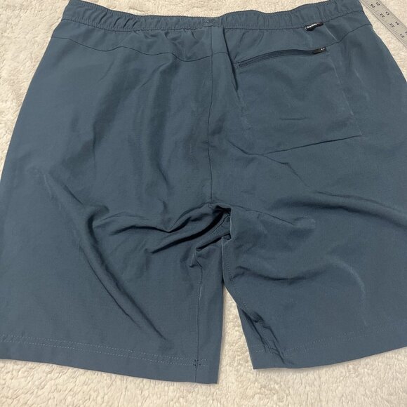 GERRY Men's Pull-On Trail Shorts Flat Front Stretch Blue - Size XXL - Picture 8 of 12